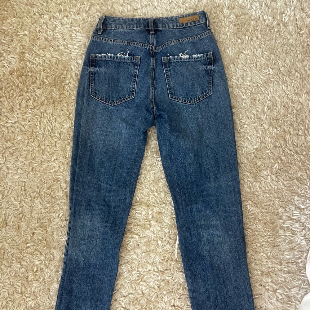 garage mom jeans size 0